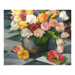 Cris Cruz, Still Life, watercolor on paper