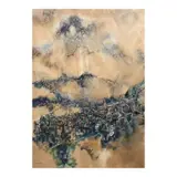 Leon Pacunayen, Latian Landscape, watercolor on paper