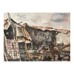 Lino Severino, Untitled, watercolor on paper