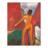 Nude by Emilio Aguilar Cruz, oil on canvas, sold Jan 2026