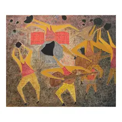 E. Atienza, Untitled, oil on canvas