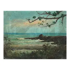 Untitled by Elias Laxa, oil on canvas, sold Jan 2026