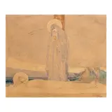 Juan M. Arellano, Untitled, watercolor on paper