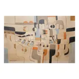 Paco Gorospe, Abstract, oil on canvas