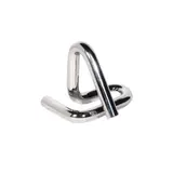 Arturo Luz, Homage to Isamu Noguchi # 71, stainless steel in silver finish