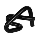 Homage to Isamu Noguchi #92/100 by Arturo Luz, metal tube in black finish, sold Jan 2026