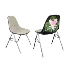 Jeffrey Jay Jarin, Untitled, acrylic on eames chair
