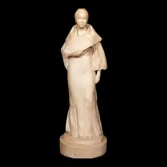 Filipina by Unidentified artist, plaster of paris, sold Jan 2026