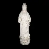 Untitled by A Blanc De Chine Image of Quan Yin, porcelain, sold Jan 2026
