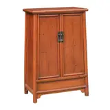 An Oriental Cabinet, Untitled, hardwood, brass details