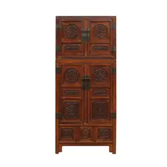 An Oriental Cabinet, Untitled, pinewood