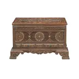 A Maranao Baul, Untitled, hardwood with bone inlay