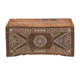 A Maranao Baul, Untitled, hardwood with bone inlay