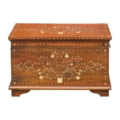 A Baul, Untitled, narra with bone inlay