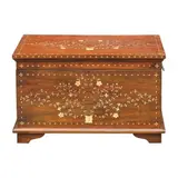 A Baul, Untitled, narra with bone inlay