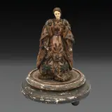 Untitled by A 19th Century De Vestir Image of the Inmaculada with Ivory Head and Hands, sold Jan 2026