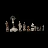 Untitled by A Collection of a Santos de Bulto, polychromed hardwood, sold Jan 2026