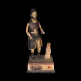 A Tableau San Roque, Untitled, polychromed hardwood