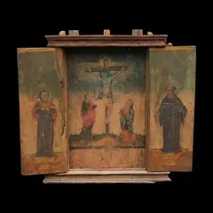Religious Icon, Untitled, wood