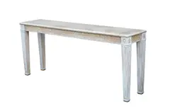 A Marble Top Console Table, Untitled, marble, pinewood