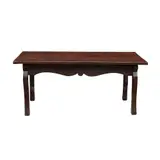 A One Piece Slab Top Altar Table, Untitled, narra