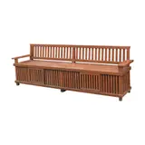 A Six-Seater Galinera, Untitled, hardwood