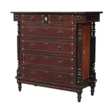 Untitled by A 19th Century Bulacan Chest of Drawers, balayong and kamagong with bone inlay, sold Jan 2026