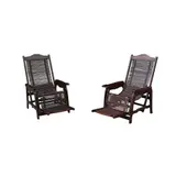 Untitled by A Pair of Rocking Chairs, hardwood, sold Jan 2026