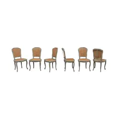 Six Dining Chairs, Untitled, hardwood, solohiya
