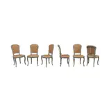 Six Dining Chairs, Untitled, hardwood, solohiya