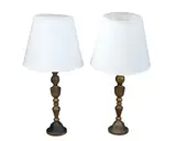 Untitled by A Pair of Lamps, brass, sold Jan 2026