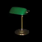 A Banker’s Lamp, Untitled, brass