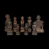Untitled by A Collection of Old Cordillera Bululs, hardwood, sold Jan 2026