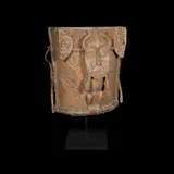 A Tribal Chestplate, Untitled, hardwood