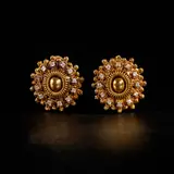 Untitled by Tambourine earrings with diamonds, 14k gold, sold Oct 2025