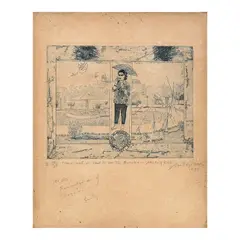 Santiago Bose, Untitled, etching