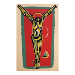 Untitled by Ang Kiukok, serigraph 9/190, sold Oct 2025