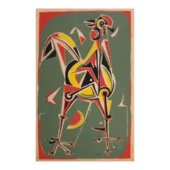 Untitled by Ang Kiukok, serigraph 6/226, sold Oct 2025