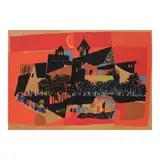 Untitled by Mauro Malang Santos, serigraph 161/167, sold Oct 2025