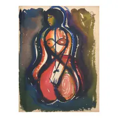 Jose Pardo, Untitled, watercolor on paper