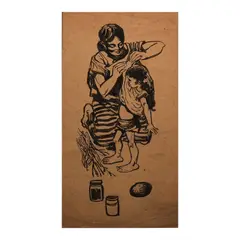 Benedicto Cabrera, Mag-Ina, ink on paper