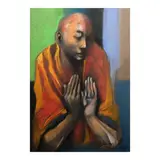 Emmanuel Garibay, Alay, pastel on paper