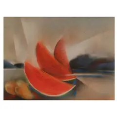 Justin Nuyda, Still Life, pastel on paper