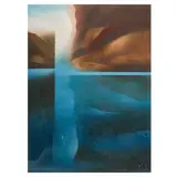 Justin Nuyda, Search Series, oil on canvas