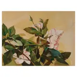 Roger San Miguel, Flowers, oil on canvas
