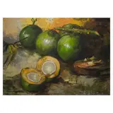 Romeo Enriquez, Still Life, oil on canvas
