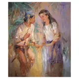 Jun Martinez, Alamat, oil on canvas