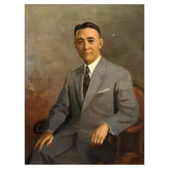 Fernando Amorsolo, Portrait, oil on canvas