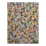Sam Penaso, Unlimitext Series, acrylic on canvas