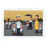 Dominic Rubio, Beloved Alma Mater (Xavier School), giclee print 3/92